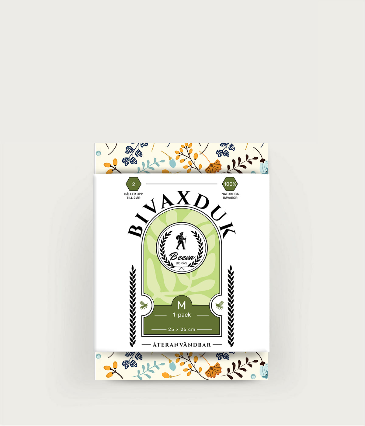 Bivaxduk M 1- pack - Blomsteräng - Beeva